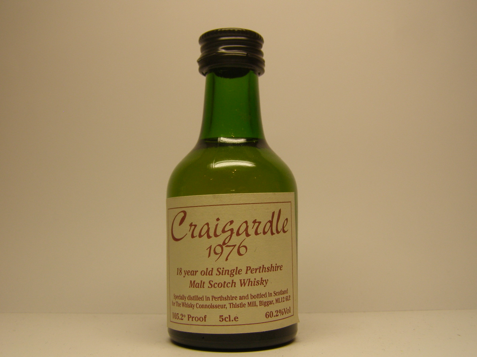 CRAIGARDLE SPMSW 18yo 1976 5cl.e 60,2%Vol 105,2´Proof